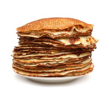 Stack of pancakes clipart