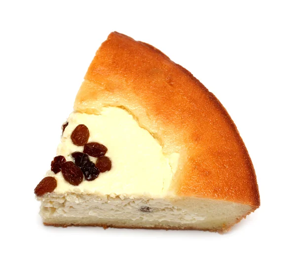 Ломтик пирога с творогом — стоковое фото