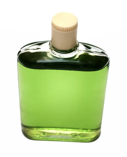 Stará láhev s zeleným Kolín — Stock fotografie