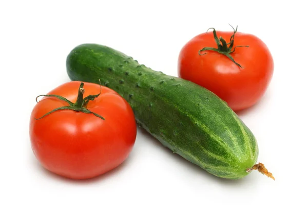 stock image Percent symbol of tomatoes and cucumber