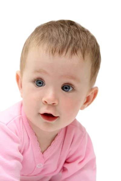 stock image Beauty baby girl portrait