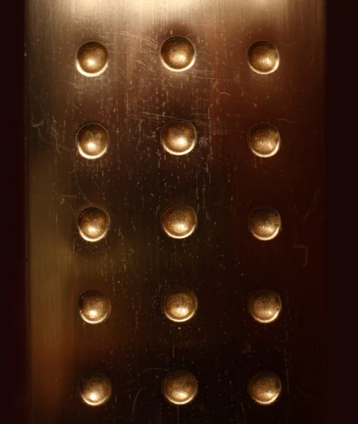 Koyu bronz metal yüzey arka plan — Stok fotoğraf
