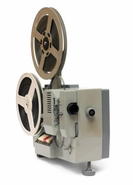 Old 8mm projector clipart