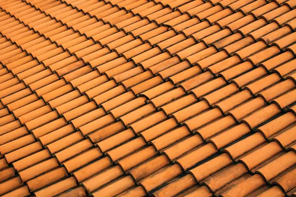 Red tile roof — Stock Photo, Image