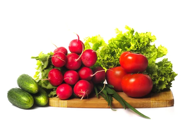 Grönsaker i köket isolerade — Stockfoto