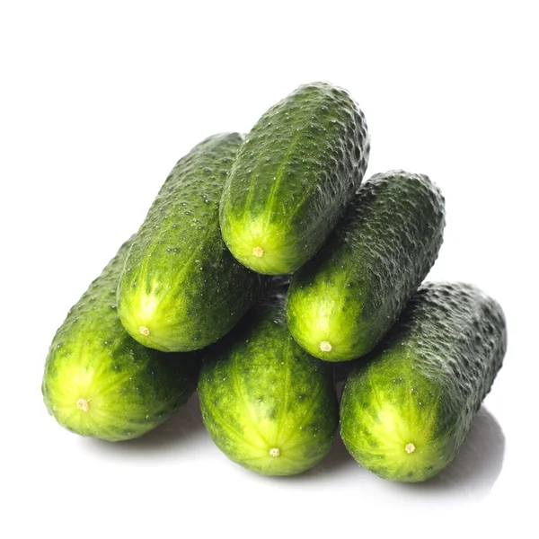 Cucumbers pyramid — Stock Photo, Image