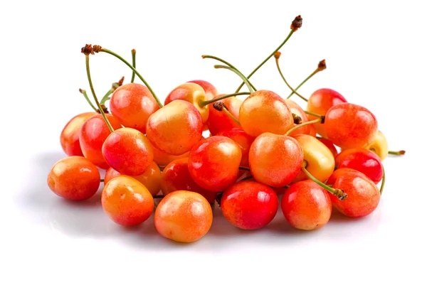 Sweet cherries isolated — Stock Photo, Image
