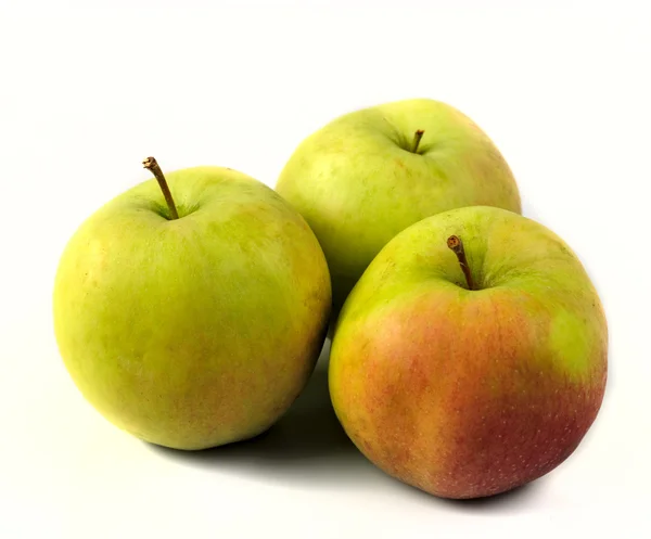 Яблоки изолированные — стоковое фото