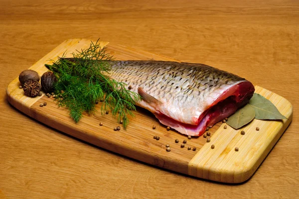魚を料理 — ストック写真
