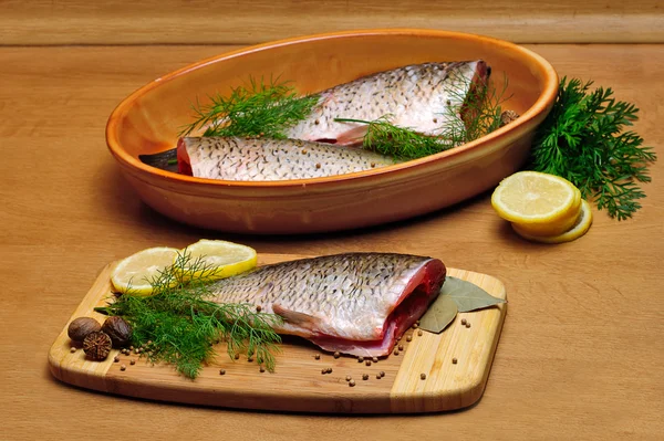 Koken voor fish — Stockfoto