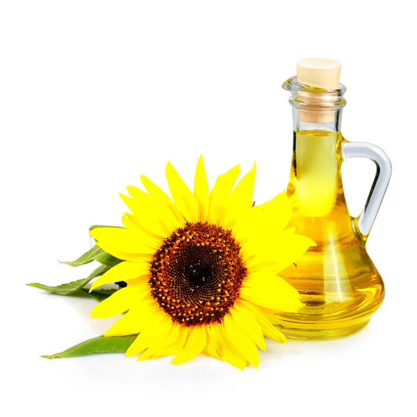 Олія насіння соняшнику — стокове фото