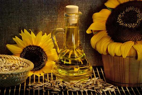 Sunflower still life — Stock Photo, Image
