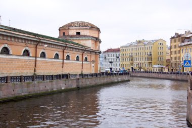 Rusya. Saint-petersburg. Şehir Manzaralı