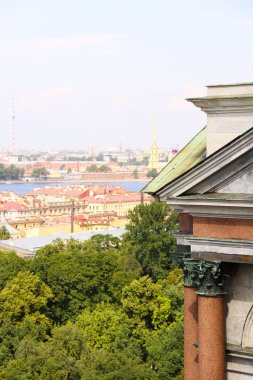 Rusya. Saint-petersburg. Şehir Manzaralı