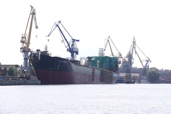 Docks in Russia — Stock Photo, Image