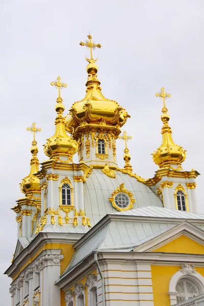 圣彼得斯堡。彼得夏宫 — 图库照片