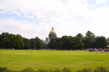 Rusya. Saint-petersburg. Şehir Manzaralı