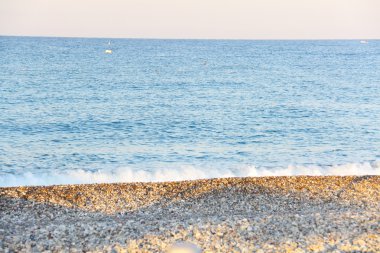 Beach, Akdeniz kıyısında, Türkiye