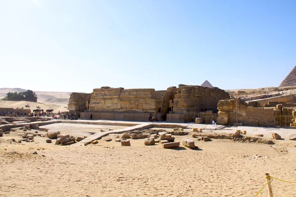 Єгипет руїни — стокове фото