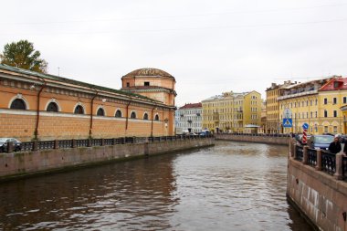 Rusya. Saint-petersburg. Şehir Manzaralı