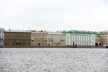 Rusya. Saint-petersburg. Şehir Manzaralı