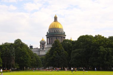 Rusya. Saint-petersburg. Şehir Manzaralı