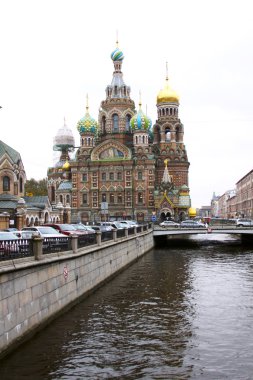 Rusya. Saint-petersburg. Şehir Manzaralı