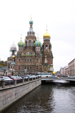 Rusya. Saint-petersburg. Şehir Manzaralı