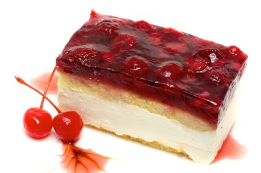 ağız sulandırıcı vişneli cheesecake makro