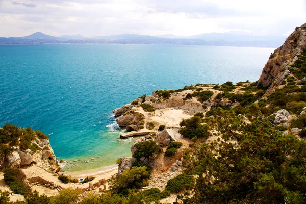 Landschaft des Heiligtums der Hera in Griechenland — Stockfoto