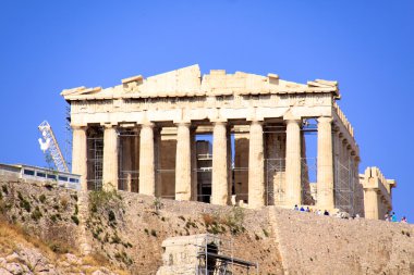 ünlü parthenon anıt, Atina, Yunanistan