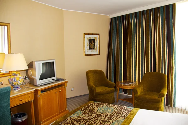 典型的酒店房间-豪华 — 图库照片