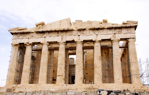 Τον Παρθενώνα, στην Ακρόπολη Αθηνών, Ελλάδα — Φωτογραφία Αρχείου