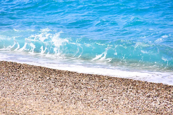 Spiaggia sull'isola di Samos, Grecia — Foto Stock