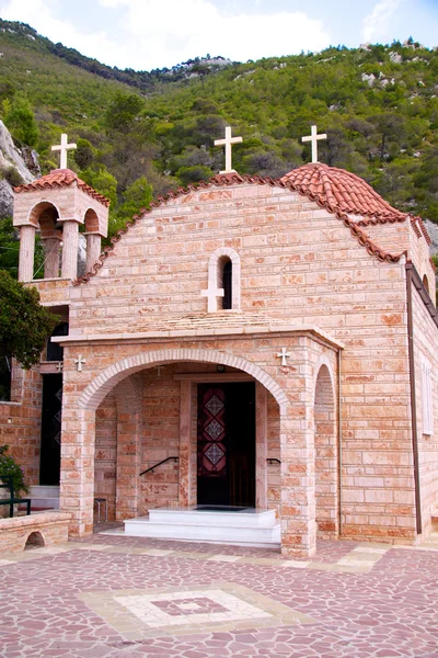 Greek orthodox monastery — Stock Photo, Image