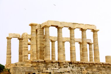 poseidon Tapınağı, Atina, Yunanistan yakınındaki cape sounion