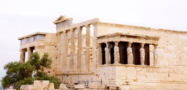 erechtheion - Atina'daki Akropol bir parçası