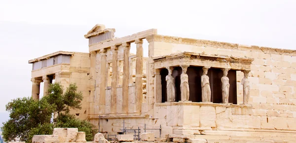 Erechtheion - part of Acropolis in Athens — Stock Photo, Image