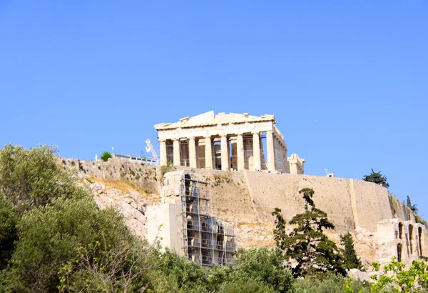El famoso monumento partenón de athens, Grecia —  Fotos de Stock