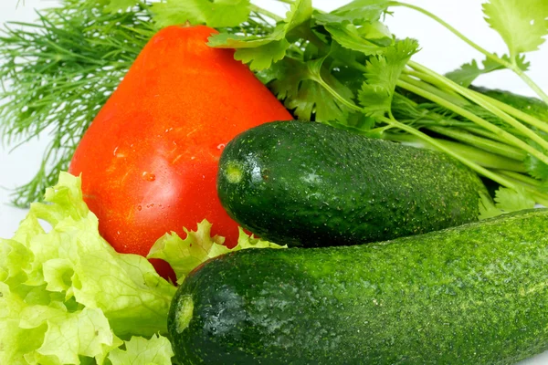 Verduras, pepino verde — Foto de Stock