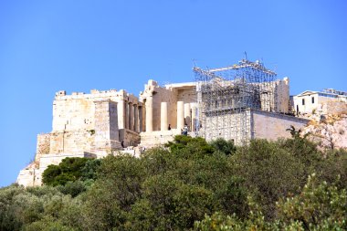 ünlü parthenon anıt, Atina, Yunanistan