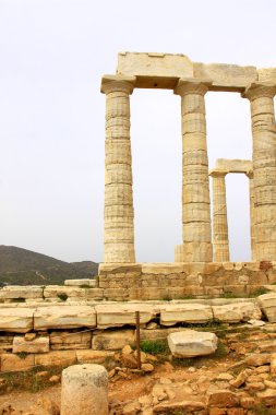 poseidon Tapınağı, Atina, Yunanistan yakınındaki cape sounion