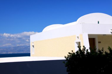 geleneksel mimarisi, oia (santorini Island, Yunanistan)