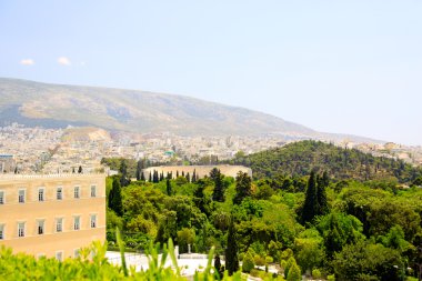 Atina'da Yunan Parlamentosu Binası.