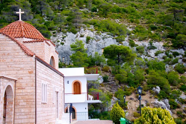 Greek orthodox monastery — Stock Photo, Image