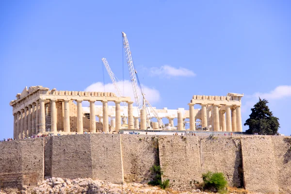 A parthenon, a akropolis athens, Görögország — Stock Fotó