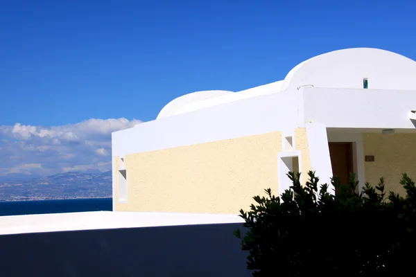 Arquitetura tradicional de Oia (ilha de Santorini, Grécia ) — Fotografia de Stock