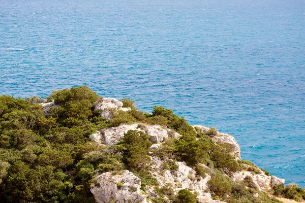 Vackra havskusten i Grekland — Stockfoto