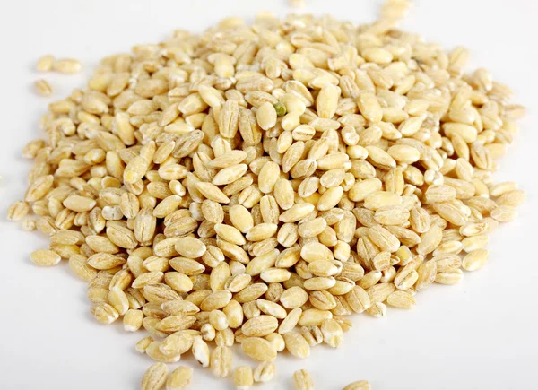 Raw perl barley isolated — Stock Photo, Image