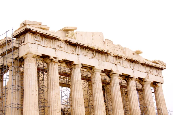 Il Partenone, ad Atene Akropolis, Grecia — Foto Stock
